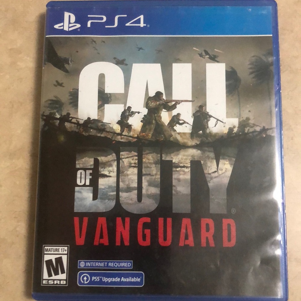 Call of duty, vanguard, PS4